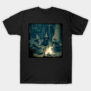 Three Witches In Woods T-Shirt